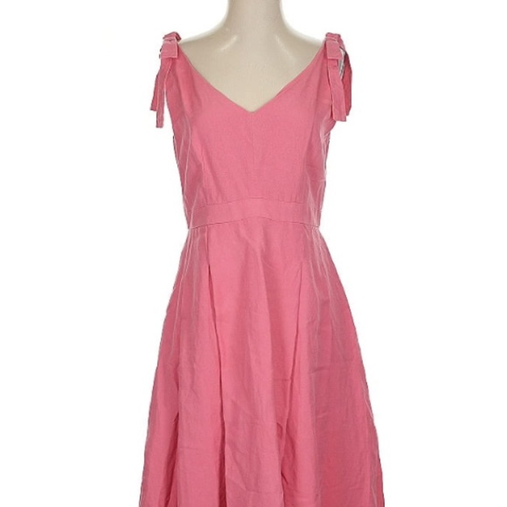 Ann Taylor Pink V-Neck Sundress for Weddings